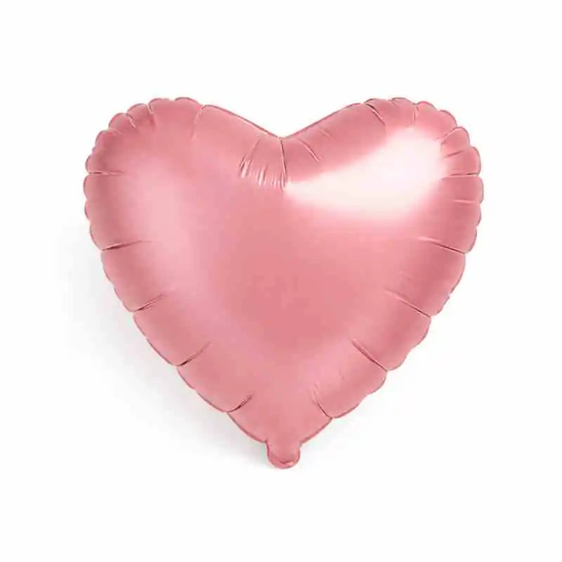 Globo Corazón 45 cm - Apto  Helio o Aire - Personalizable - Narosa Sweet Party Barcelona