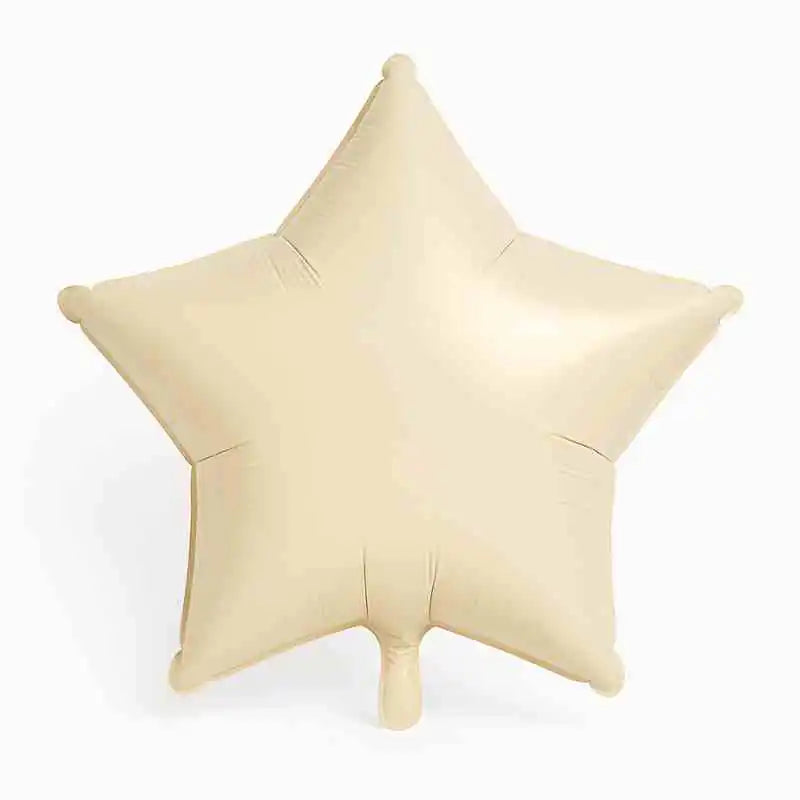 Globo Estrella 45 cm - Apto para Helio o Aire - Personalizable - Narosa Sweet Party Barcelona