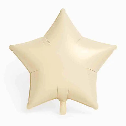 Globo Estrella 45 cm - Apto para Helio o Aire - Personalizable - Narosa Sweet Party Barcelona