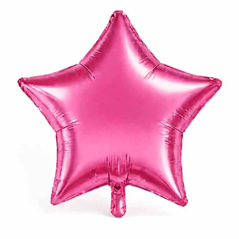 Globo Estrella 45 cm - Apto para Helio o Aire - Personalizable - Narosa Sweet Party Barcelona