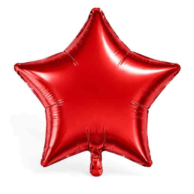 Globo Estrella 45 cm - Apto para Helio o Aire - Personalizable
