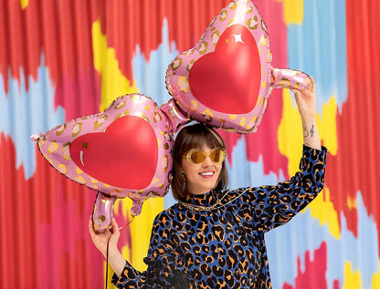 Globo Gafas de Corazón