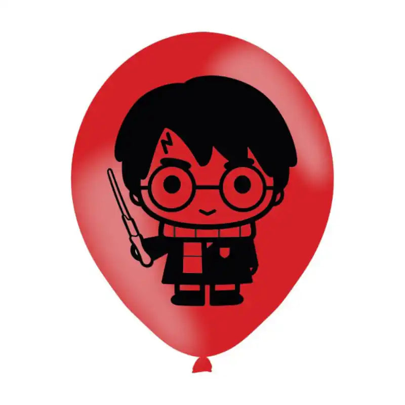 Globos Látex Harry Potter 27 cm – Pack 6 uds - Narosa Sweet Party Barcelona