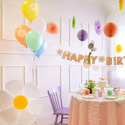 Globos Ecológicos 30 cm - Pack de 5, Colores Pastel - Narosa Sweet Party Barcelona