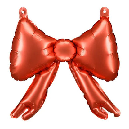 Globos foil moños empolvado 25,5x25 cm (pack 5 uds)