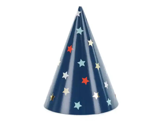 Barrets de Festa Estrelles Blau Marí