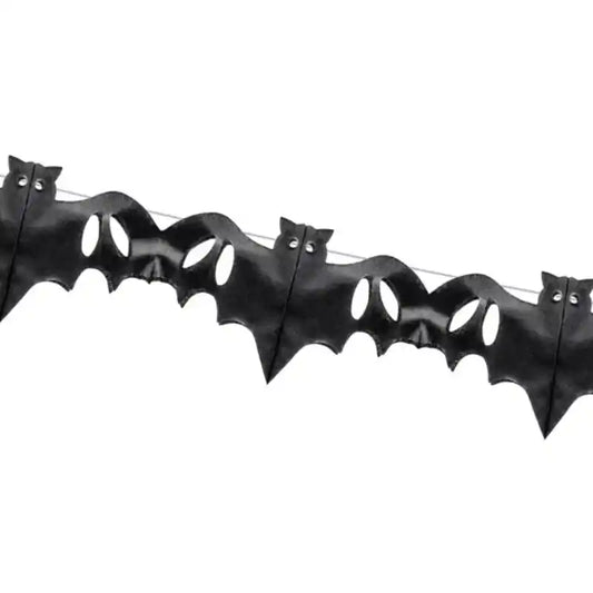 Pancarta Murcielagos Halloween Negra – 2,5 m - Narosa Sweet Party Barcelona