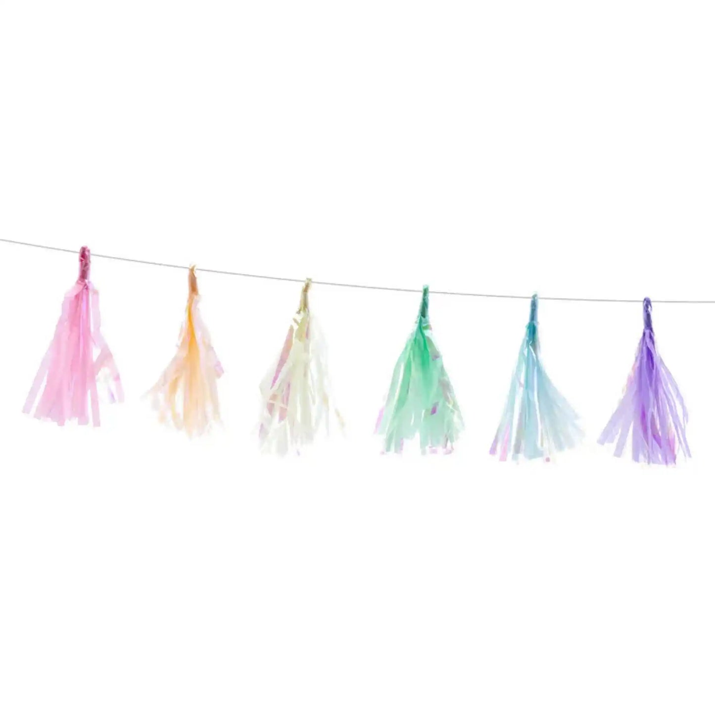 Guirnalda de Flecos de Colores - 1.2 m - Narosa Sweet Party Barcelona