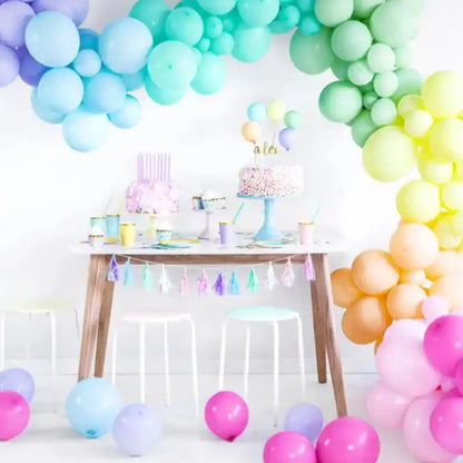 Guirnalda de Flecos de Colores - 1.2 m - Narosa Sweet Party Barcelona