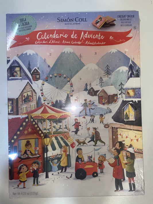 Calendario Adviento Simón Coll Sin Gluten