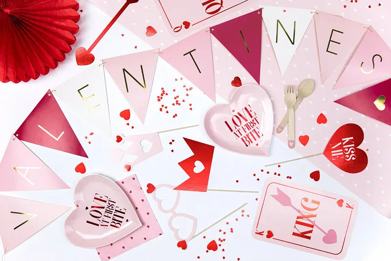 Red Hearts Confetti