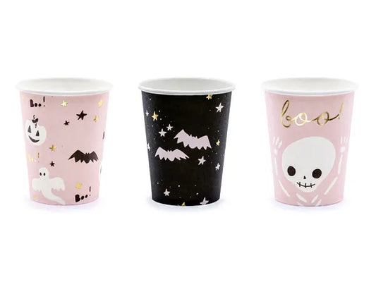 Vasos de Papel Boo! Mix 220ml