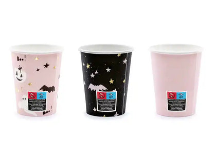 Vasos de Papel Boo! Mix 220ml - Narosa Sweet Party Barcelona