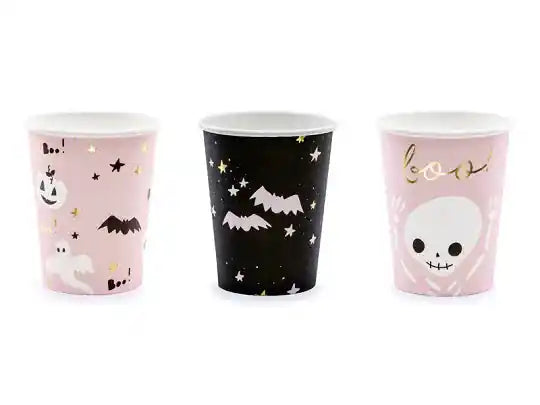 Vasos de Papel Boo! Mix 220ml - Narosa Sweet Party Barcelona