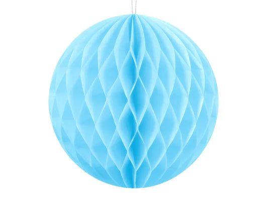 Bola de niu d'abella blau clar 20cm