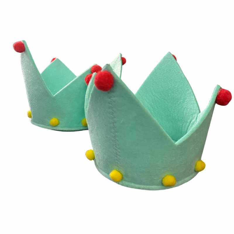 Three Kings crown flower pot cover 12 cm