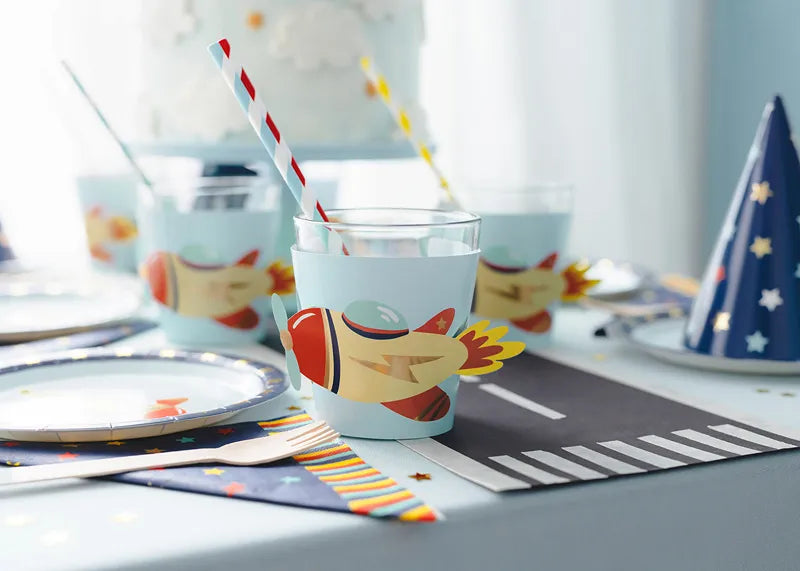 Airplane Mug Sleeves - 6 Pieces