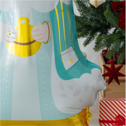 Globo autoportante Rey Melchor para fiestas infantiles.