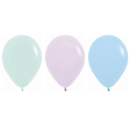 Globo Látex R5 Pastel Mate 13 cm - Unidad o Pack de 100