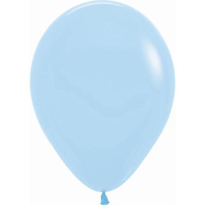 Latex Balloon R5/13cm Matte Pastel - Single Unit or Pack of 100