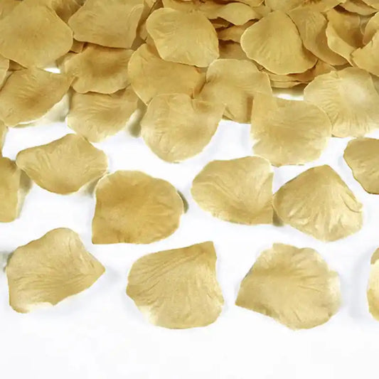 Pétalos de Rosa Dorados – Pack 100 uds. - Narosa Sweet Party Barcelona