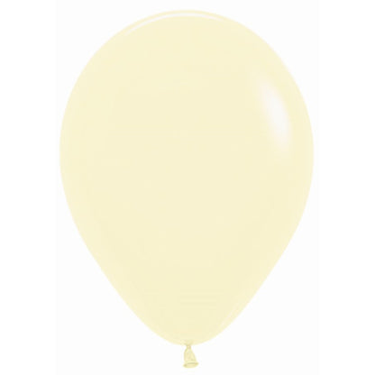 Globo Látex R12 Pastel Mate 30 cm - Biodegradable