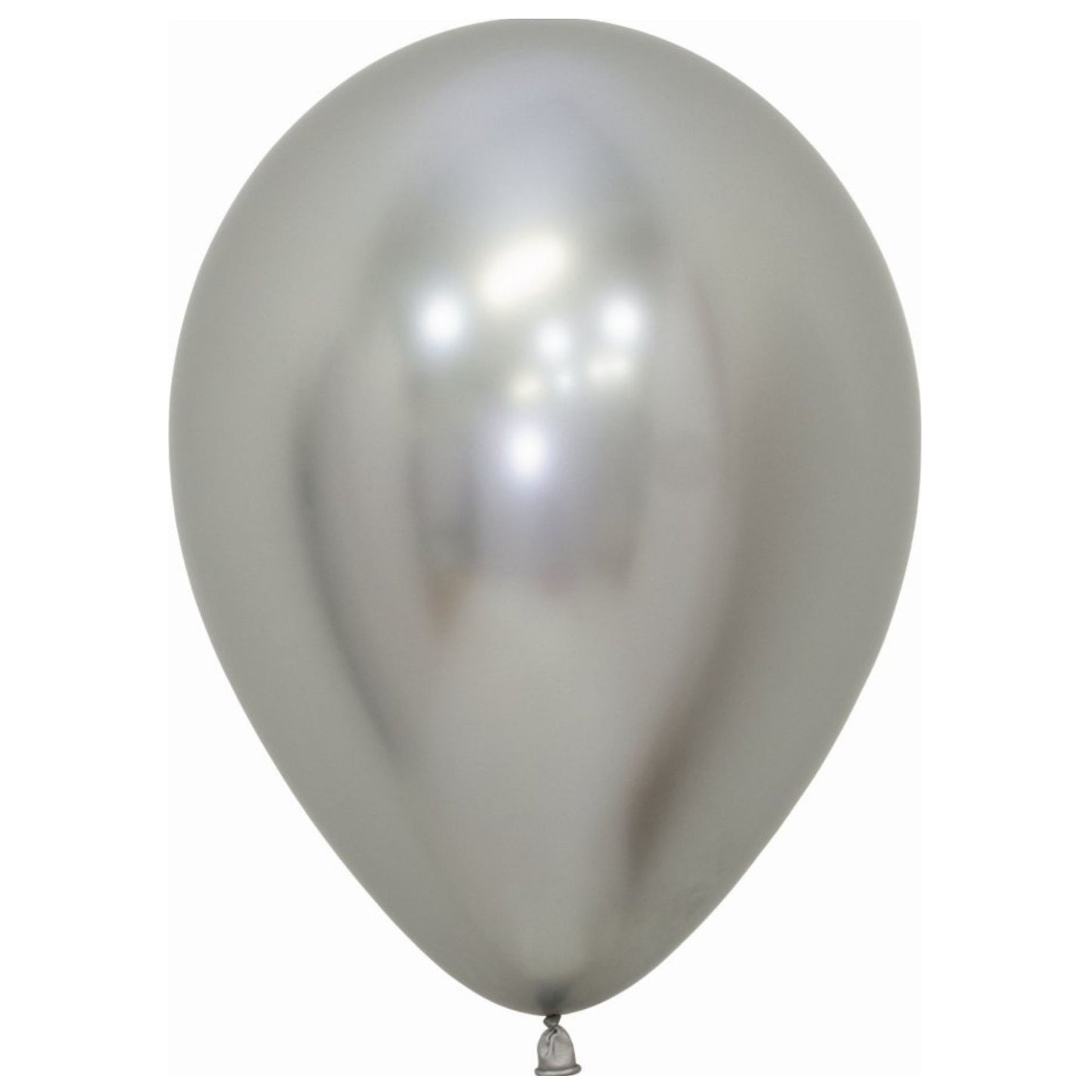 Globo Látex R5 Cromado Sólido 13 cm - Unidad o Pack de 50