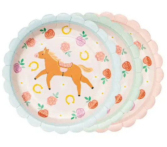 Plats Cavalls 18cm - 6 unitats