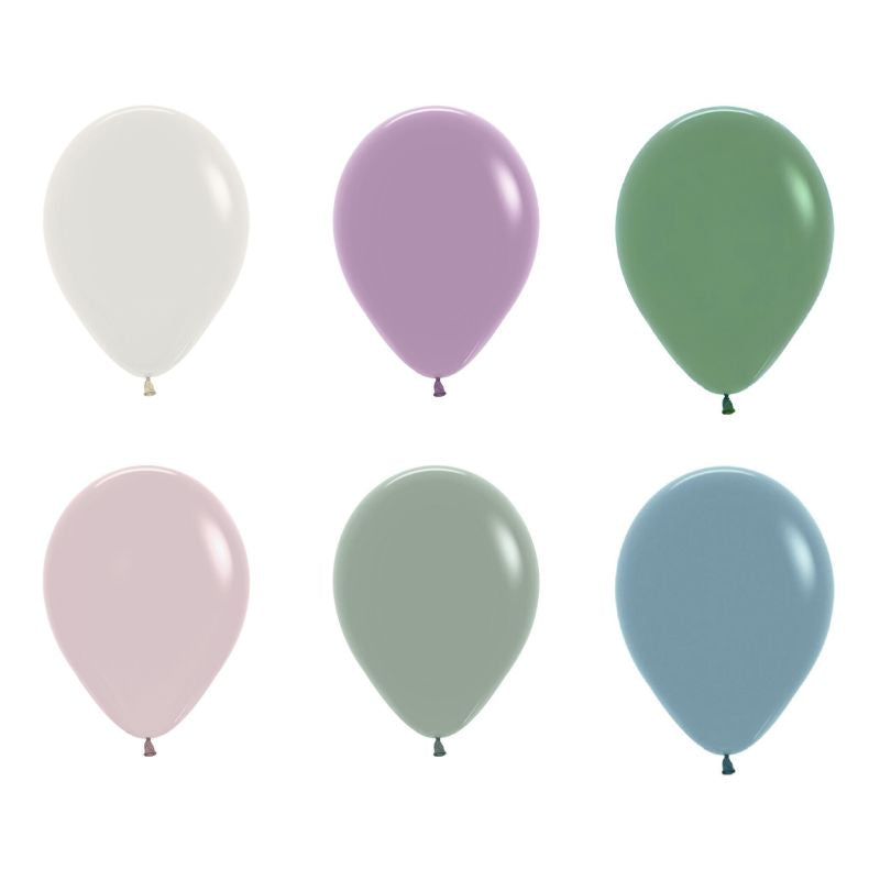 Latex Balloon R12/30cm Pastel Dusk. Sold individually.