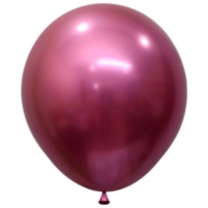 Globo Látex R18/45cm Cromado - Biodegradable - Narosa Sweet Party Barcelona