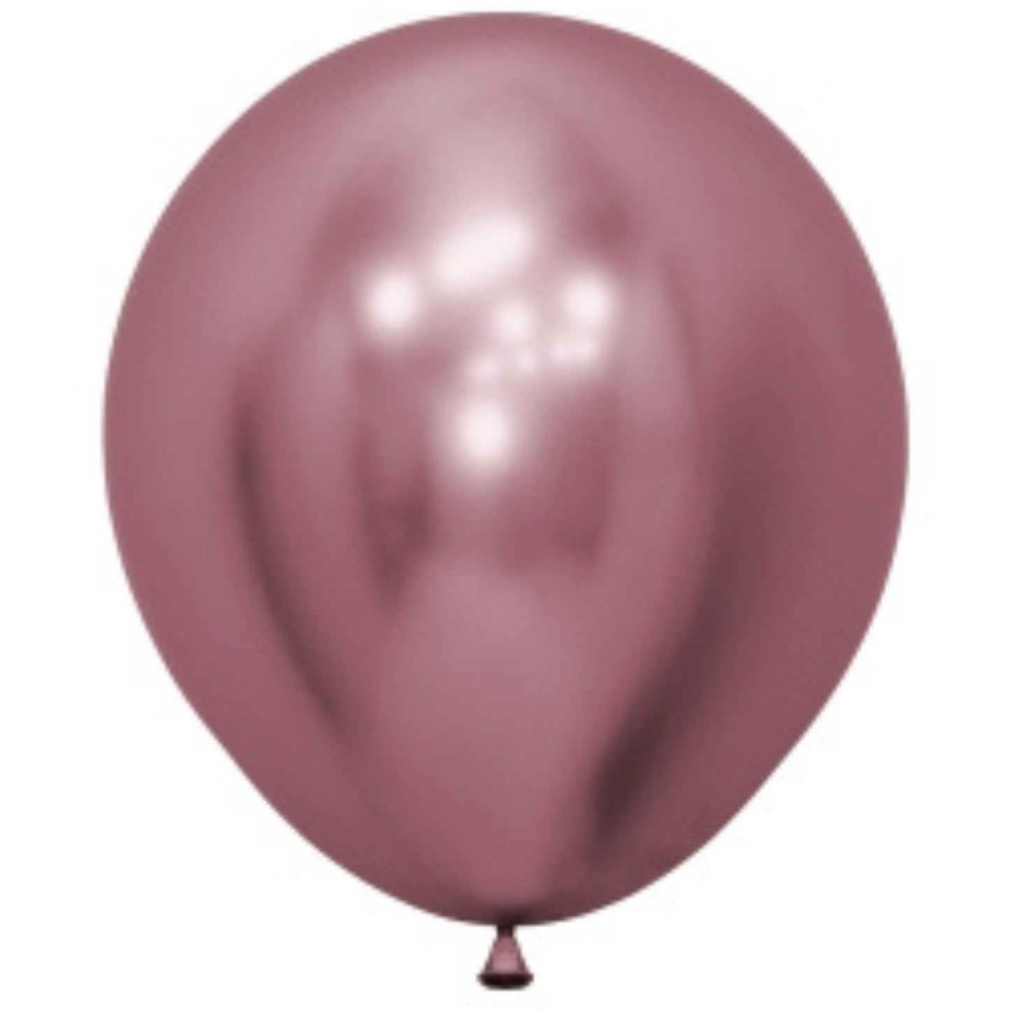 Globo Látex R18 Cromado 45 cm - Biodegradable