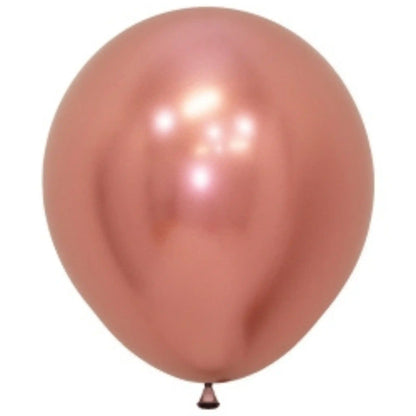 Globo Látex R18/45cm Cromado - Biodegradable - Narosa Sweet Party Barcelona