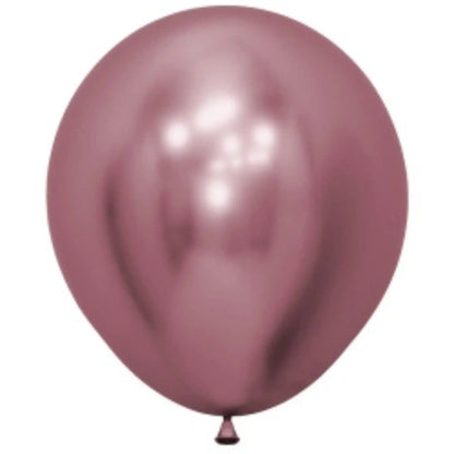 Globo Látex R18/45cm Cromado - Biodegradable - Narosa Sweet Party Barcelona