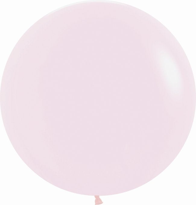 Globo Látex R24 Mate Rosado 60 cm - Biodegradable