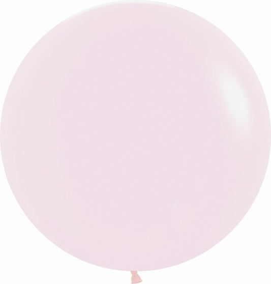 Globo Látex R24 Mate Rosado 60 cm - Biodegradable