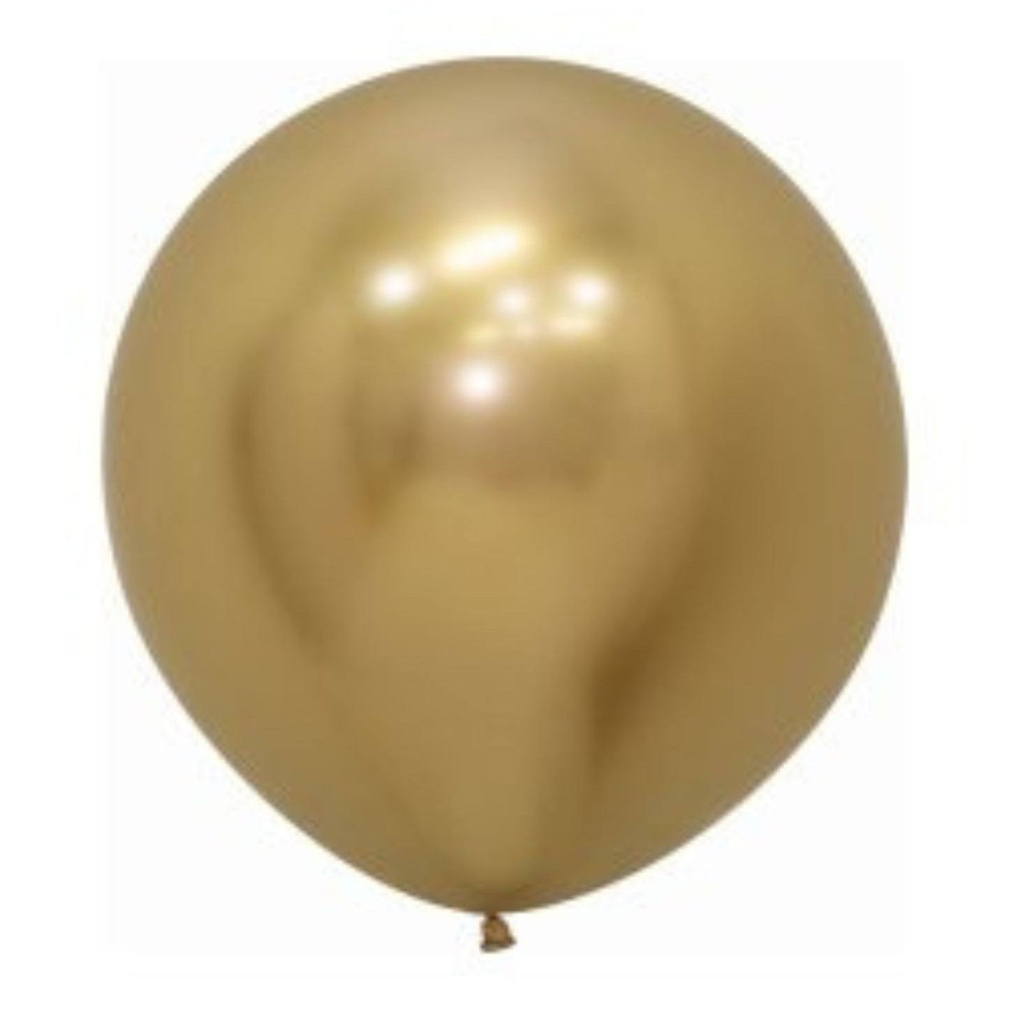 Globo Látex R24 Cromado 60 cm - Biodegradable