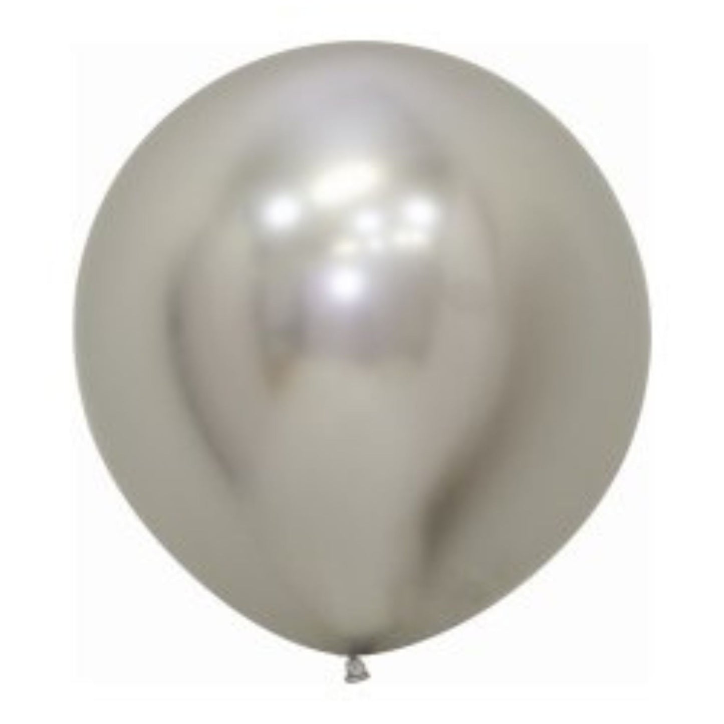 Globo Látex R24 Cromado 60 cm - Biodegradable