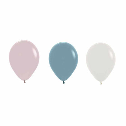 Latex Balloon R5/13cm Dark Pastels - Single Unit or Pack of 100
