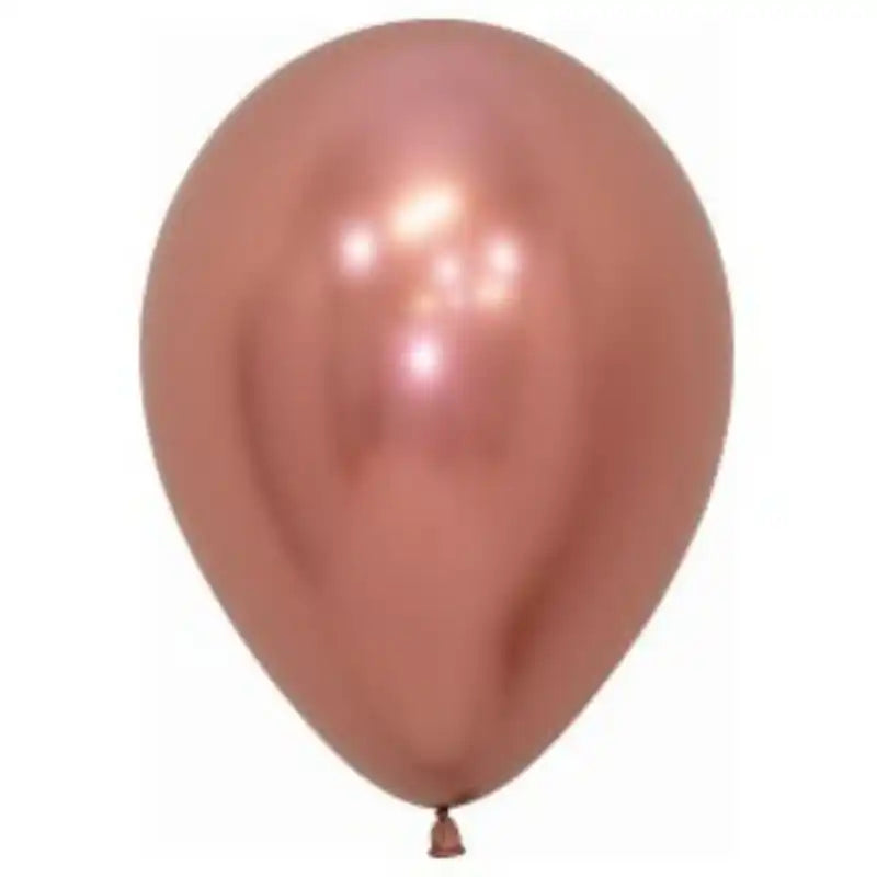 Globo Látex R12/30cm Cromado - Biodegradable