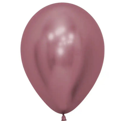 Globo Látex R12/30cm Cromado - Biodegradable
