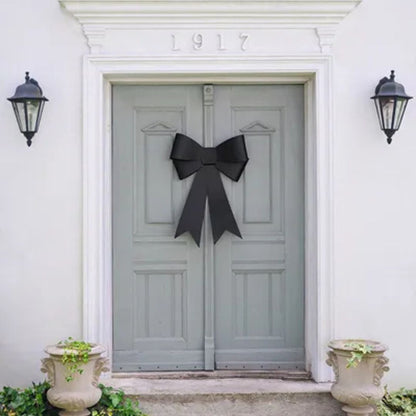 DIY Black Decorative Bow 55x71 cm - Self-assembly