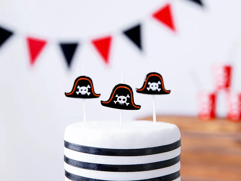 Pirate Party Birthday Candles