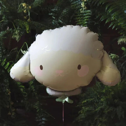Metallic Sheep Balloon 87x57.5 cm - Suitable for Air and Helium
