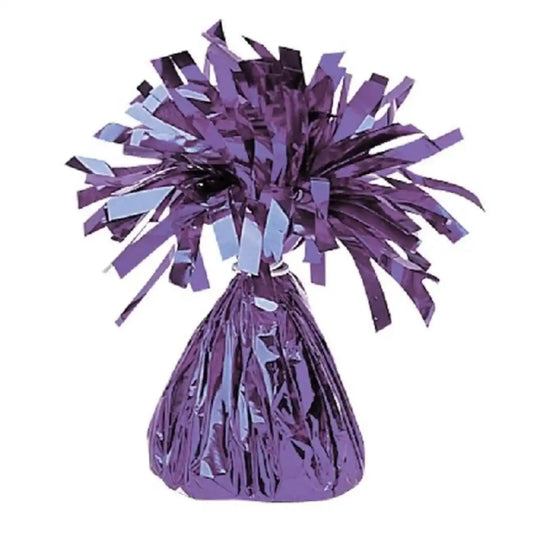 peso para globo color morado