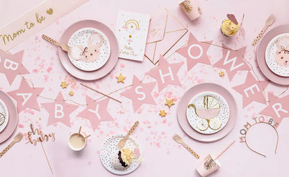 Servilletas Ratón Rosa Claro de 16x10cm. - Narosa Sweet Party Barcelona