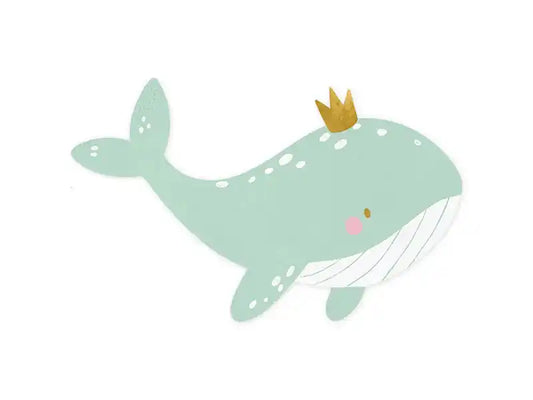 Servilletas Ballena de 16x10cm. - Narosa Sweet Party Barcelona