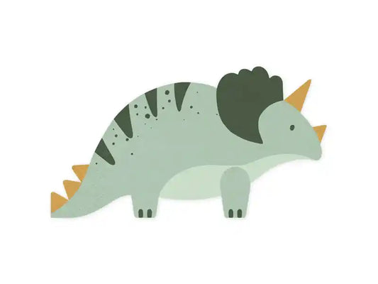 Servilletas Triceratops de 18x10cm. - Narosa Sweet Party Barcelona