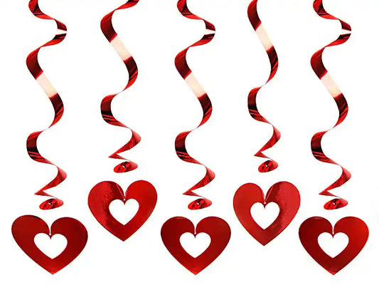 Corazones en Espiral para Colgar - Narosa Sweet Party Barcelona