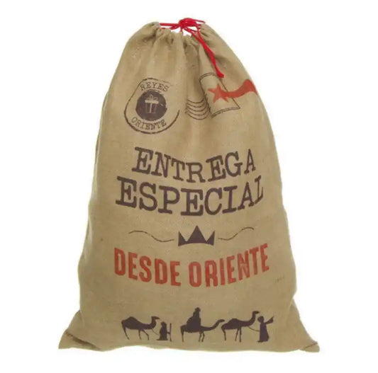 Saco de Regalos Reyes Magos 75x50 cm - Narosa Sweet Party Barcelona