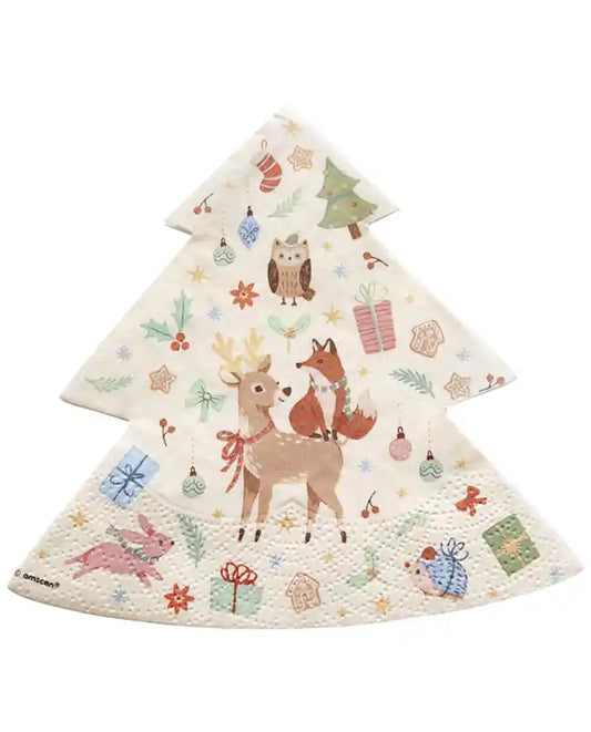 Xmas Forest Paper Napkins